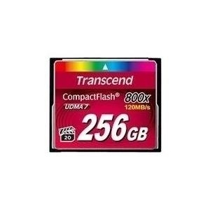 TRANSCEND 256GB CF Card 800X TYPE I (TS256GCF800) von Transcend