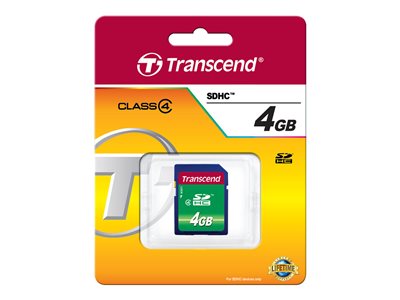 TRANSCEND 4GB SDHC Karte Class 4 TRANSCEND 4GB SDHC Karte Class 4 von Transcend
