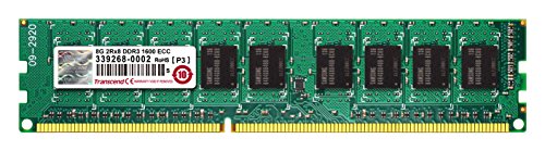TRANSCEND 8GB DDR3 1600MHz ECC-DIMM CL11 2Rx8 von Transcend