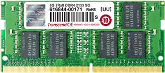 TRANSCEND SO-DIMM DDR4 16GB 2133 2Rx8 1,2V CL15 (TS2GSH64V1B) von Transcend