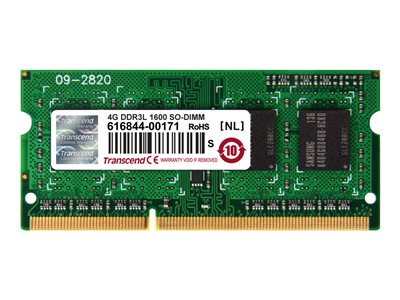 TRANSCEND SODIMM DDR3L 1600Mhz 4GB SRx8 von Transcend