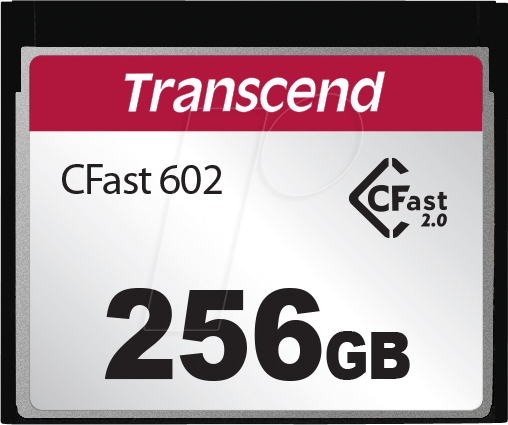 TS256GCFX602 - CFast-Speicherkarte, 256 GB von Transcend