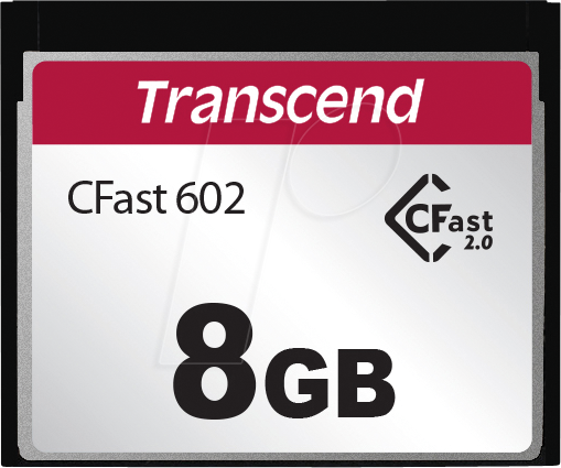 TS8GCFX602 - CFast-Speicherkarte, 8 GB von Transcend