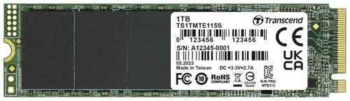 Transcend 115S 1TB Interne M.2 PCIe NVMe SSD 2280 PCIe NVMe 3.0 x4 Retail TS1TMTE115S von Transcend