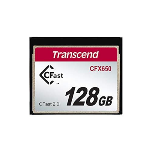 Transcend 128 GB CFast 2.0 CFX650 Speicherkarte TS128GCFX650 von Transcend