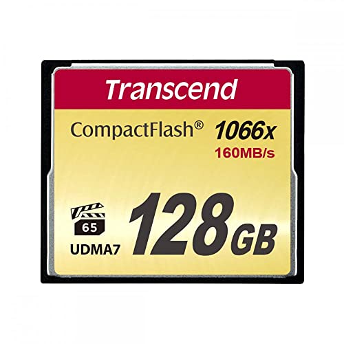 Transcend 128GB CompactFlash 1000 Speicherkarte TS128GCF1000 von Transcend