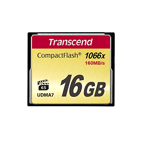 Transcend 16GB CompactFlash 1000 Speicherkarte TS16GCF1000 von Transcend