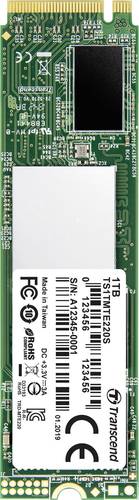 Transcend 220S 1TB Interne M.2 PCIe NVMe SSD 2280 M.2 NVMe PCIe 3.0 x4 Retail TS1TMTE220S Transcend 220S 1TB Interne M.2 PCIe NVMe SSD 2280 M.2 NVMe PCIe 3.0 x4 Retail TS1TMTE220S von Transcend