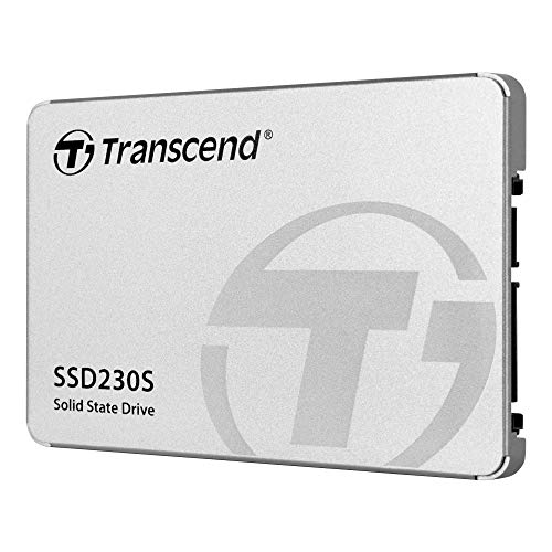 Transcend 256GB SATA III 6Gb/s interne 2.5” SSD (HDD) für Aufrüstung von Desktop-PCs, Laptops, Notebooks und Spielekonsolen TS256GSSD230S von Transcend