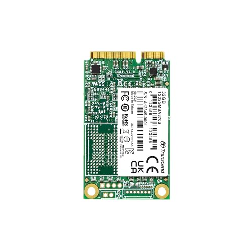 Transcend 32GB SATA III 6Gb/s MSA370S mSATA SSD 370S SSD TS32GMSA370S von Transcend