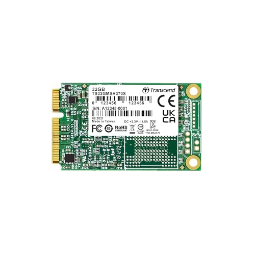Transcend 32GB SATA III 6Gb/s MSA370S mSATA SSD 370S SSD TS32GMSA370S von Transcend