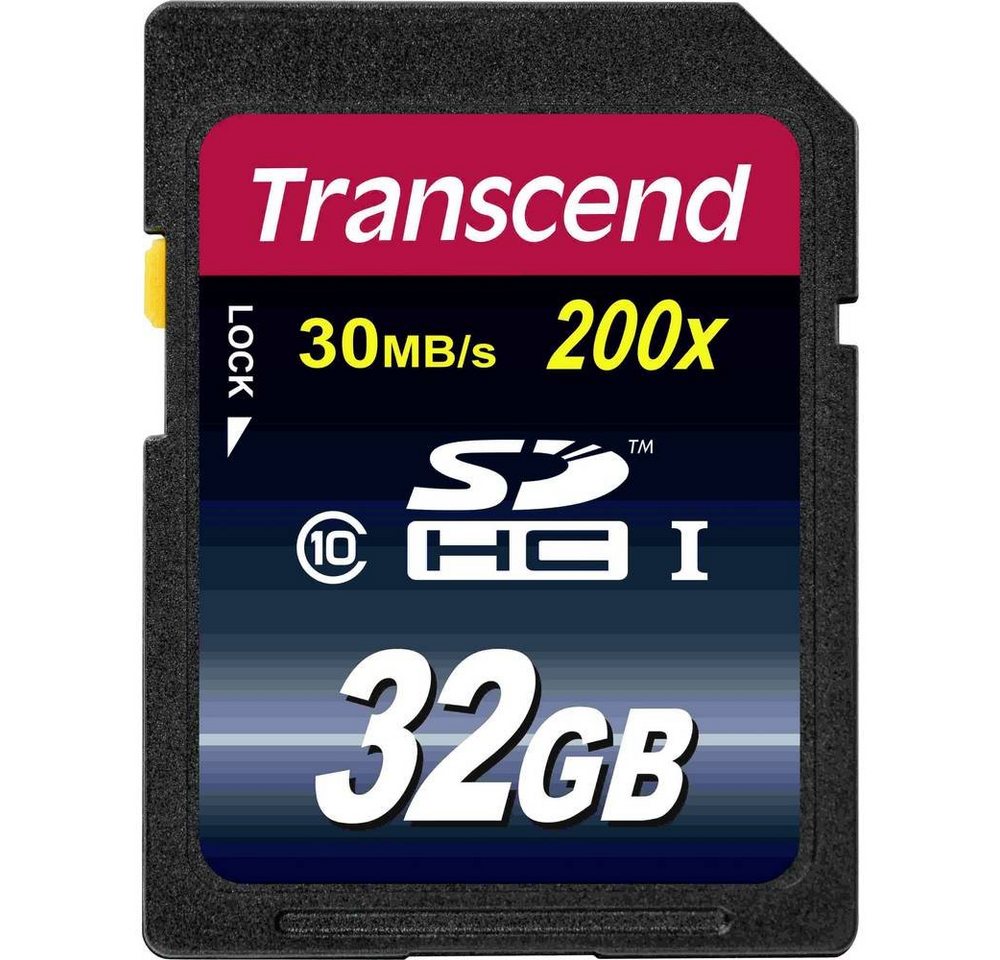 Transcend 32GB SDHC Karte Class 10 Speicherkarte von Transcend