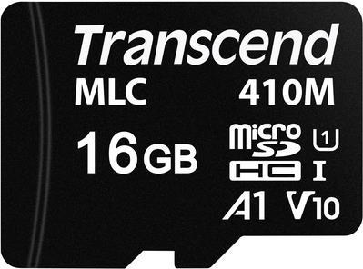 Transcend 410M Speicherkarte 16 GB MicroSDHC MLC Klasse 10 (TS16GUSD410M) von Transcend