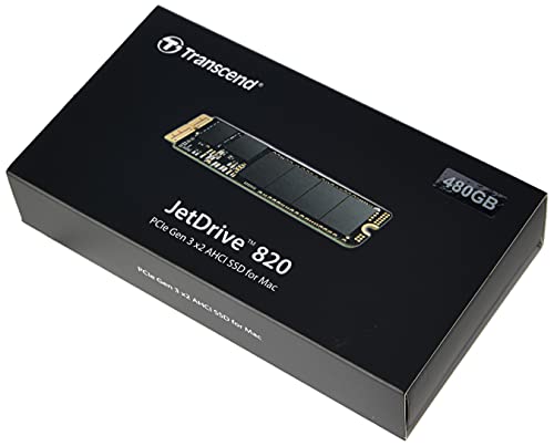 Transcend 480 GB JetDrive JDM 820 AHCI PCIe™ Gen3 x2 SSD TS480GJDM820 von Transcend
