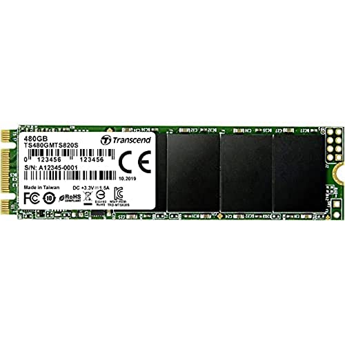 Transcend 480GB SATA III 6Gb/s MTS820S 80 mm M.2 SSD 820S SSD TS480GMTS820S von Transcend