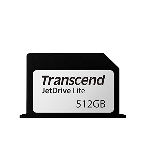 Transcend 512 GB JetDrive Lite extra Speicher-Erweiterungskarte für MacBook Pro MacBook Pro 14" & 16" 2021 / MacBook Pro (Retina) 13" Ende 2012 - Anfang 2015 von Transcend