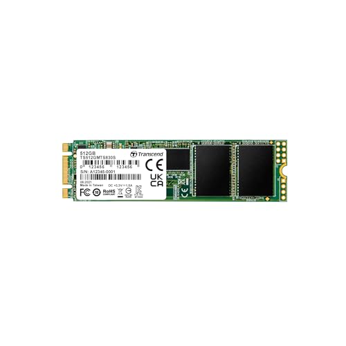 Transcend 512GB SATA III 6Gb/s MTS830S 80 mm M.2 SSD 830S SSD TS512GMTS830S Transcend 512GB SATA III 6Gb/s MTS830S 80 mm M.2 SSD 830S SSD TS512GMTS830S von Transcend
