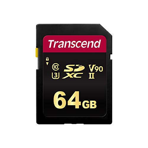 Transcend 64 GB SDXC/SDHC 700S Speicherkarte TS64GSDC700S / bis zu 285 MBs lesen und 180 MBs schreiben von Transcend