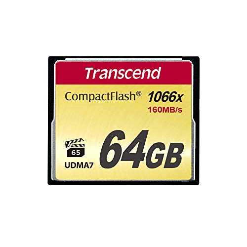 Transcend 64GB CompactFlash 1000 Speicherkarte TS64GCF1000 von Transcend