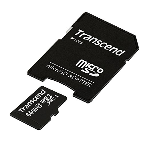 Transcend 64GB microSDXC/SDHC Class 10 (Premium) with Adapter von Transcend