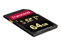 Transcend 700S - Flashhukommelseskort - 64 GB - Video Klasse V90 / UHS-II U3 / Klasse10 - SDXC UHS-II von Transcend