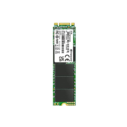 Transcend MTS830S 4TB M.2 2280 SATA III 6Gb/s internes Solid State Drive (SSD) 3D TLC NAND mit DRAM Cache (TS4TMTS830S) von Transcend