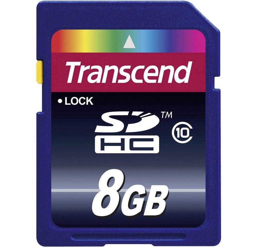 Transcend 8GB SDHC Karte Class 10 Speicherkarte von Transcend