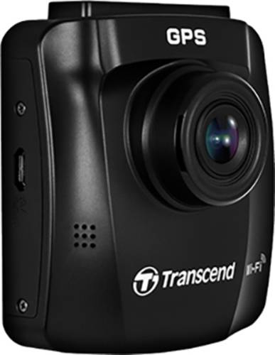 Transcend DrivePro 250 Dashcam mit GPS Blickwinkel horizontal max.=140° 12 V, 24V WLAN, Akku von Transcend