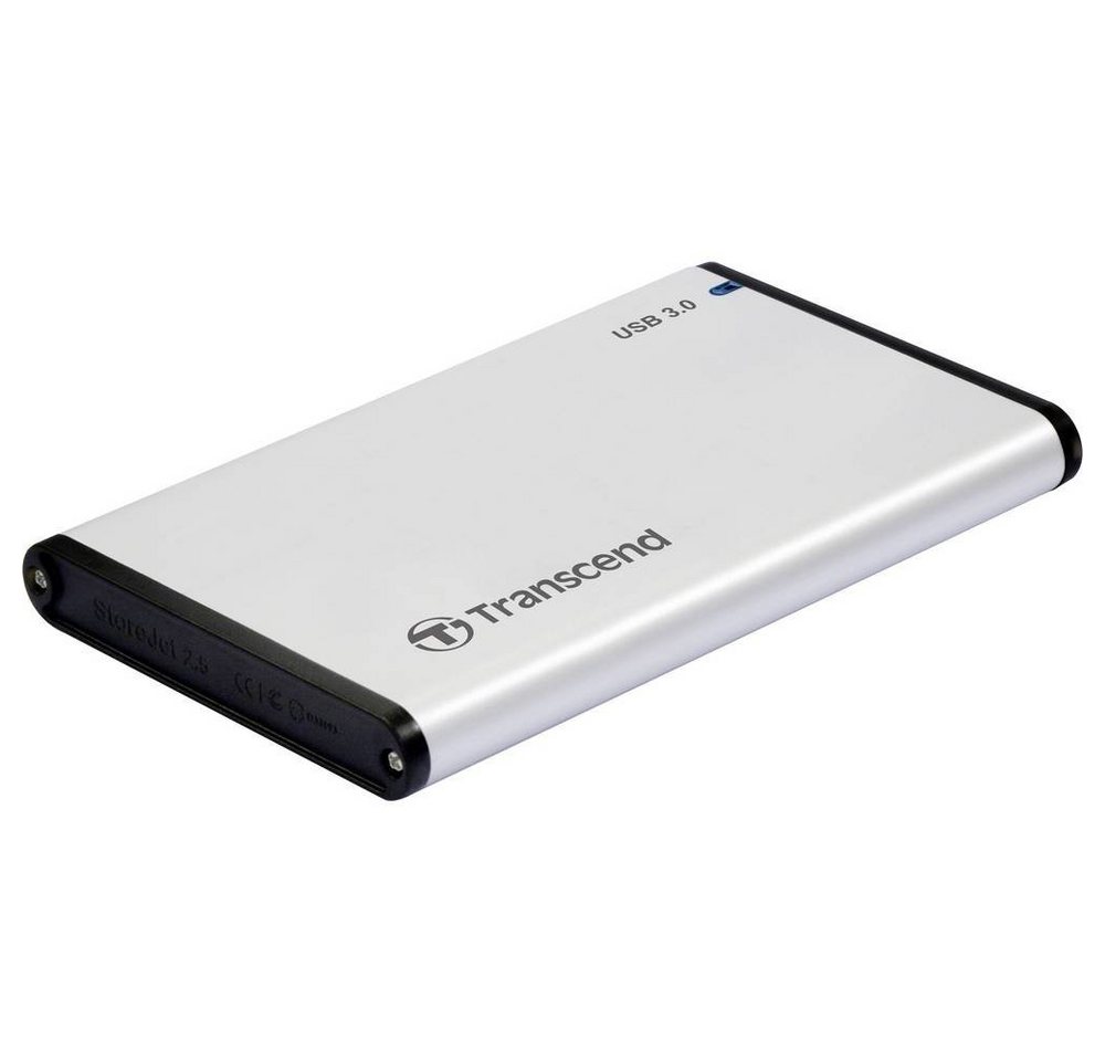 Transcend Festplatten-Gehäuse Festplattengehäuse StoreJet® 2.5″ SATA USB 3.0 von Transcend