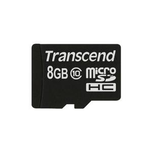 Transcend - Flash-Speicherkarte - 8GB - Class 10 - microSDHC (TS8GUSDC10) von Transcend