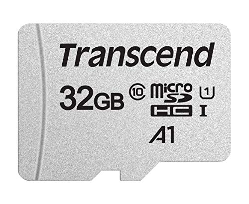 Transcend Highspeed 32GB micro SDXC/SDHC Speicherkarte (für Smartphones, etc. und Digitalkameras) / Class 10, UHS-I, A1 – TS32GUSD300S von Transcend