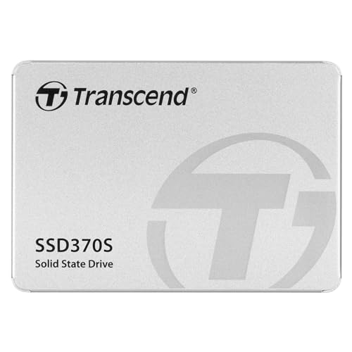 Transcend Highspeed 64GB interne 2.5” SSD (≠HDD) SATA III 6Gb/s, robust und schnell, für Aufrüstung von Desktop-PCs, Laptops, Notebooks, PS4, Xbox TS64GSSD370S silber von Transcend