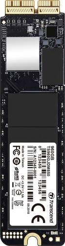 Transcend JetDrive™ 850 Mac 960GB Interne M.2 PCIe NVMe SSD 2280 M.2 NVMe PCIe 3.0 x4 Retail TS960 von Transcend