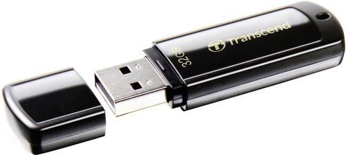 Transcend JetFlash® 350 USB-Stick 32GB Schwarz TS32GJF350 USB 2.0 von Transcend