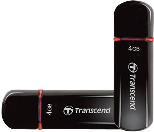 Transcend JetFlash® 600 USB-Stick 4GB Blau TS4GJF600 USB 2.0 von Transcend