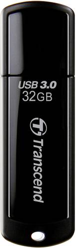 Transcend JetFlash® 700 USB-Stick 32GB Schwarz TS32GJF700 USB 3.2 Gen 1 (USB 3.0) von Transcend