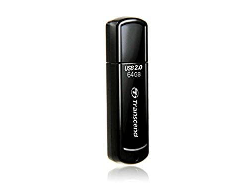 Transcend JetFlash 350 64GB USB-Stick (nur 8,5g) schwarz von Transcend