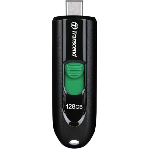 Transcend 128GB JetFlash 790C USB 3.2 Gen 1 Type-C Drive TS128GJF790C, Black von Transcend
