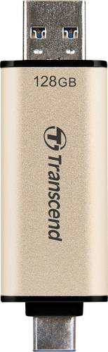 Transcend JetFlash 930C USB-Stick 128GB Gold TS128GJF930C USB 3.2 Gen 1, USB-C® von Transcend