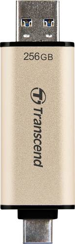 Transcend JetFlash 930C USB-Stick 256GB Gold TS256GJF930C USB 3.2 Gen 1, USB-C® von Transcend