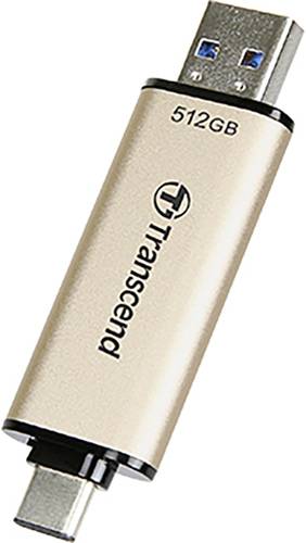 Transcend JetFlash 930C USB-Stick 512GB Gold TS512GJF930C USB 3.2 Gen 1, USB-C® von Transcend