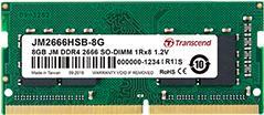 Transcend JetRAM - DDR4 - 16 GB - SO DIMM 260-PIN - 2666 MHz / PC4-21300 - CL19 - 1.2 V - ungepuffert - non-ECC (JM2666HSB-16G) von Transcend