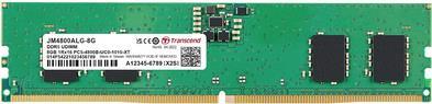 Transcend JetRAM - DDR5 - Modul - 8 GB - DIMM 288-PIN - 4800 MHz / PC5-38400 - CL40 - 1.1 V - ungepuffert - on-die ECC (JM4800ALG-8G) von Transcend