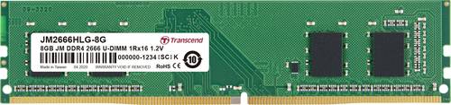 Transcend JetRAM PC-Arbeitsspeicher Modul DDR4 8GB 1 x 8GB Non-ECC 2666MHz 288pin DIMM CL19 JM2666HL von Transcend