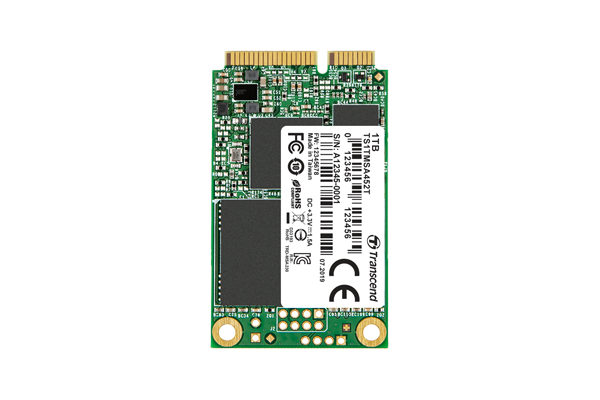 Transcend MSA452T-I - SSD - 512 GB - intern - mSATA - SATA 6Gb/s von Transcend