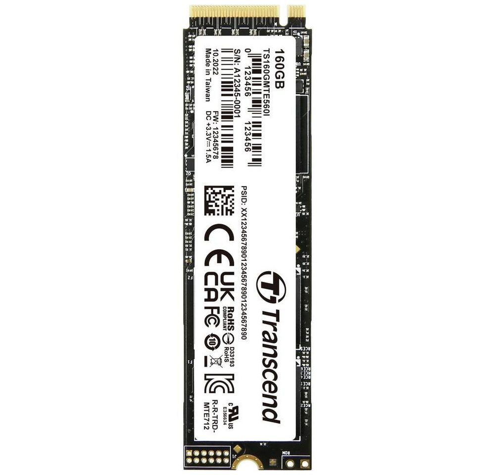 Transcend MTE560I M.2 2280 SSD 160GB SSHD-Hybrid-Festplatte Transcend MTE560I M.2 2280 SSD 160GB SSHD-Hybrid-Festplatte von Transcend