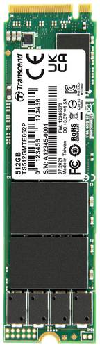 Transcend MTE662P 512GB Interne M.2 PCIe NVMe SSD 2280 PCIe NVMe 3.0 x4 Industrial TS512GMTE662P von Transcend