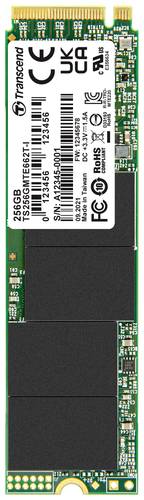 Transcend MTE662T-I 256GB Interne M.2 PCIe NVMe SSD 2280 PCIe NVMe 3.0 x4 Industrial TS256GMTE662T-I von Transcend