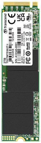 Transcend MTE662T-I 2TB Interne M.2 PCIe NVMe SSD 2280 PCIe NVMe 3.0 x4 Industrial TS2TMTE662T-I von Transcend