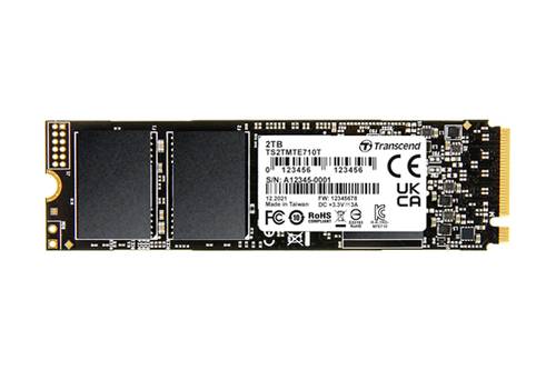 Transcend MTE710T 1TB Interne M.2 PCIe NVMe SSD 2280 PCIe NVMe 4.0 x4 Industrial TS1TMTE710T von Transcend